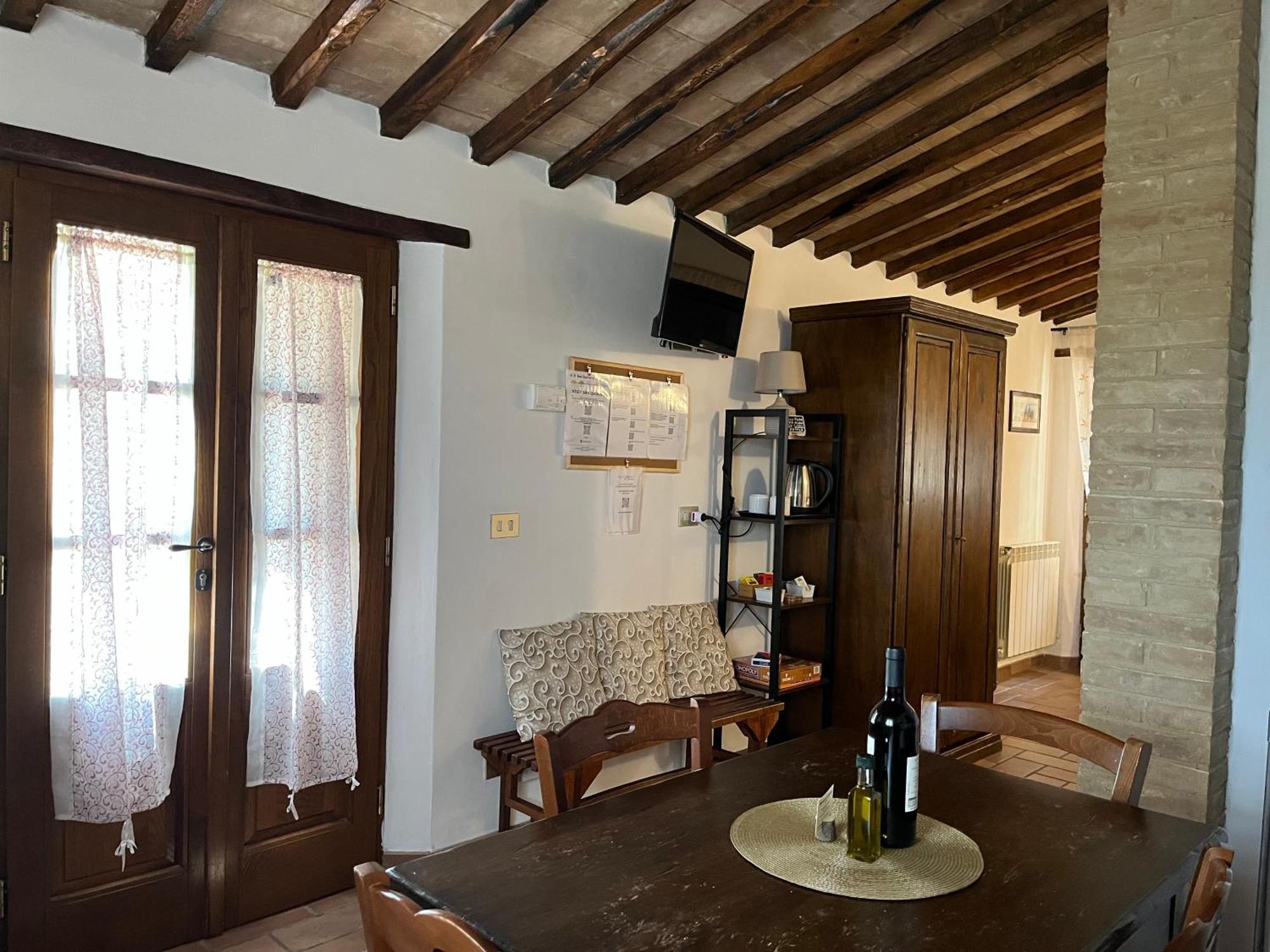 Agriturismo Le Querciole In Val D'Orcia Bagno Vignoni Δωμάτιο φωτογραφία